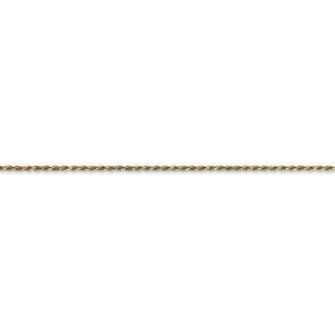 14k 1.15mm D/C Machine-made Rope Chain-WBC-010L-24