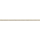 14k 1.15mm D/C Machine-made Rope Chain-WBC-010L-16