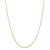 14k 1.50mm D/C Rope with Lobster Clasp Chain-WBC-012L-36