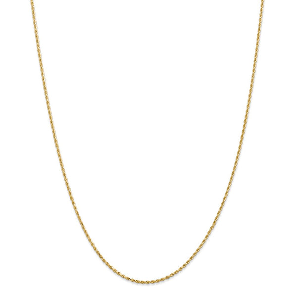 14k 1.50mm D/C Rope with Lobster Clasp Chain-WBC-012L-36