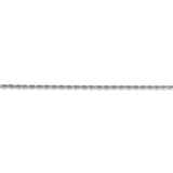 10k White Gold 1.5mm Diamond-cut Rope Chain-WBC-10K012W-7