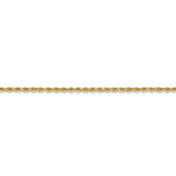 14k 1.75mm D/C Rope with Lobster Clasp Chain-WBC-014L-6