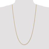 14k 1.75mm D/C Rope with Lobster Clasp Chain-WBC-014L-30