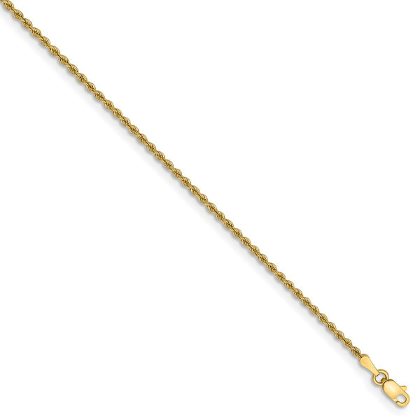 14k 2mm Regular Rope Chain-WBC-014S-8