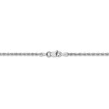 10k White Gold 1.75mm Diamond-cut Rope Chain-WBC-10K014W-8