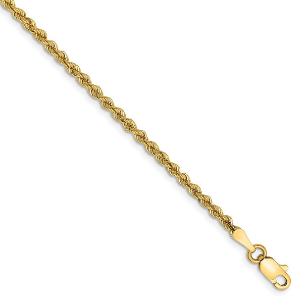 14k 2.25mm Regular Rope Chain-WBC-016S-7