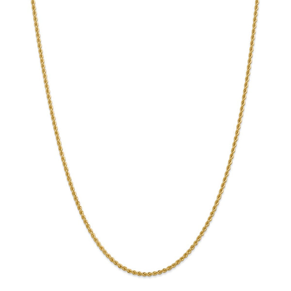 14k 2.25mm Regular Rope Chain-WBC-016S-26