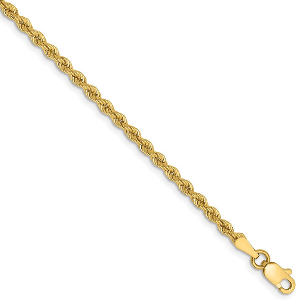 14k 2.5mm Regular Rope Chain-WBC-018S-7