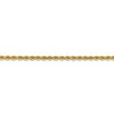 14K 2.75mm Regular Rope Chain-WBC-021S-8