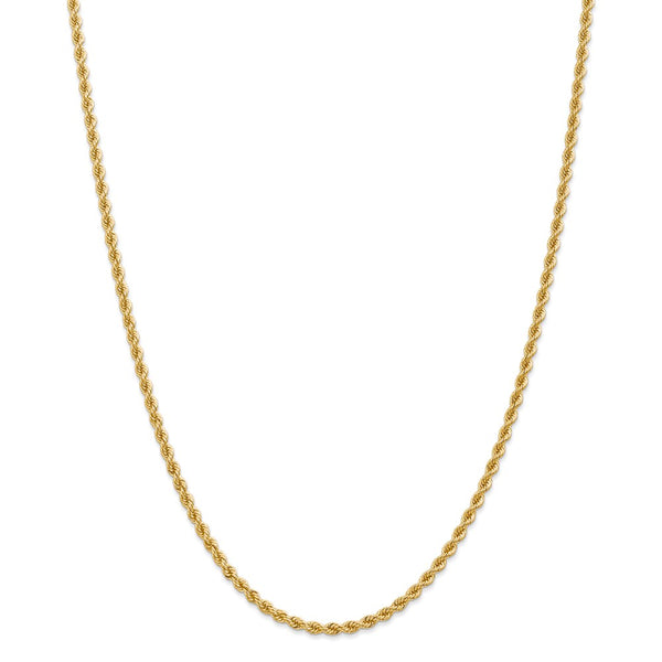 14K 2.75mm Regular Rope Chain-WBC-021S-16