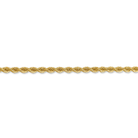 14k 3mm Regular Rope Chain-WBC-023S-18