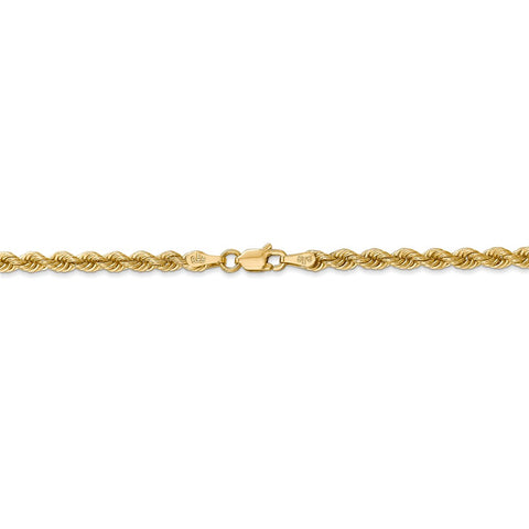 14k 3mm Regular Rope Chain-WBC-023S-22