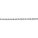 10k White Gold 3mm Diamond-cut Rope Chain-WBC-10K023W-7