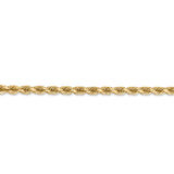 14k 4mm D/C Rope with Lobster Clasp Chain-WBC-030L-24