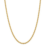 14k 4mm Regular Rope Chain-WBC-030S-30