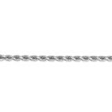 10k White Gold 4mm Diamond-cut Rope Chain-WBC-10K030W-8