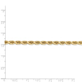 14k 4.5mm D/C Rope with Lobster Clasp Chain-WBC-035L-8