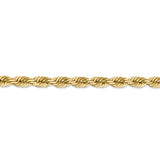 14k 5.5mm D/C Rope with Lobster Clasp Chain-WBC-040L-8