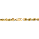 14k 5.5mm D/C Rope with Lobster Clasp Chain-WBC-040L-9