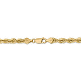 14k 5.5mm D/C Rope with Lobster Clasp Chain-WBC-040L-7