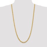 14k 5.5mm D/C Rope with Lobster Clasp Chain-WBC-040L-30