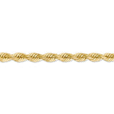 14K 7mm  D/C Rope with Fancy Lobster Clasp Chain-WBC-050-22