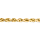14K 8mm  D/C Rope with Fancy Lobster Clasp Chain-WBC-060-22