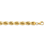 14K 12mm  D/C Rope with Fancy Lobster Clasp Chain-WBC-100-24