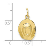 10k Hat Charm-WBC-10A0562/L