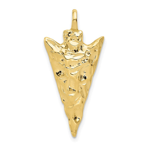 10k Arrow Head Charm-WBC-10A0932