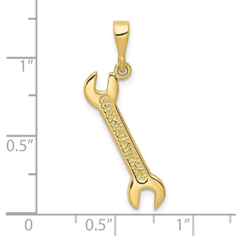 10k Wrench Charm-WBC-10A2200