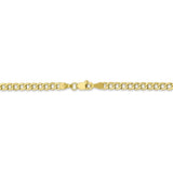 10k 3.35mm Semi-Solid Curb Link Chain-WBC-10BC106-7