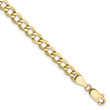 10k 5.25mm Semi-Solid Curb Link Chain-WBC-10BC108-9