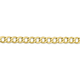 10k 6.5mm Semi-Solid Curb Link Chain-WBC-10BC109-7