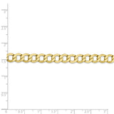 10k 6.5mm Semi-Solid Curb Link Chain-WBC-10BC109-7