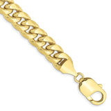 10k 9.3mm Semi-Solid Miami Cuban Chain-WBC-10BC157-9