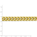 10k 11mm Semi-Solid Miami Cuban Chain-WBC-10BC158-9