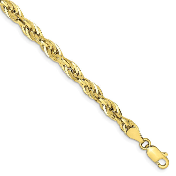 10k 4.75mm Semi-Solid Rope Chain-WBC-10BC169-8