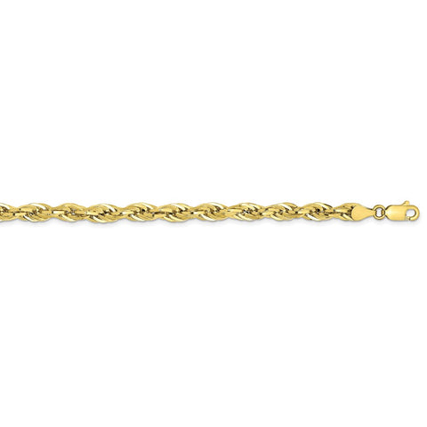 10k 4.75mm Semi-Solid Rope Chain-WBC-10BC169-24