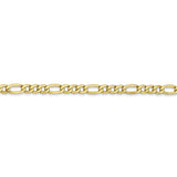 10k 3.5mm Semi-Solid Figaro Chain-WBC-10BC93-8