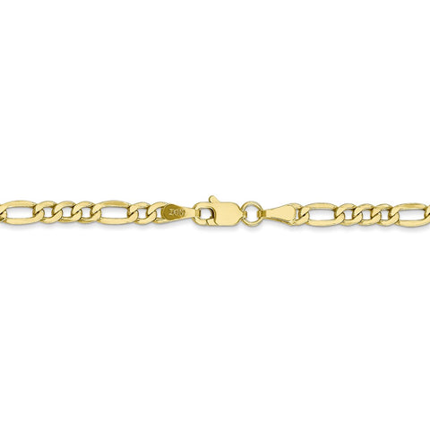 10k 3.5mm Semi-Solid Figaro Chain-WBC-10BC93-7