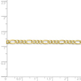 10k 3.5mm Semi-Solid Figaro Chain-WBC-10BC93-7