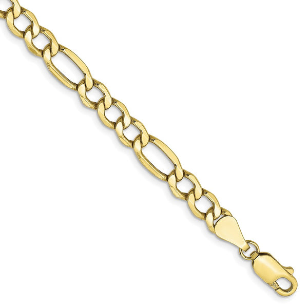 10k 5.35mm Semi-Solid Figaro Chain-WBC-10BC95-8