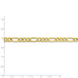 10k 6.25mm Semi-Solid Figaro Chain-WBC-10BC96-8