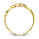 10k Tri-color Black Hills Gold Ring-WBC-10BH628