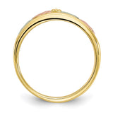 10k Tri-color Black Hills Gold Ring-WBC-10BH660