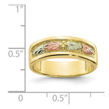 10k Tri-color Black Hills Gold Ring-WBC-10BH660