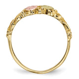 10k Tri-Color Black Hills Gold Ring-WBC-10BH710