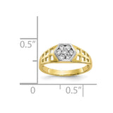 10k CZ Child's Ring-WBC-10C1150