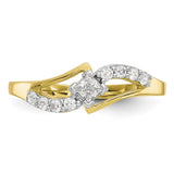 10k CZ Ring-WBC-10C1166